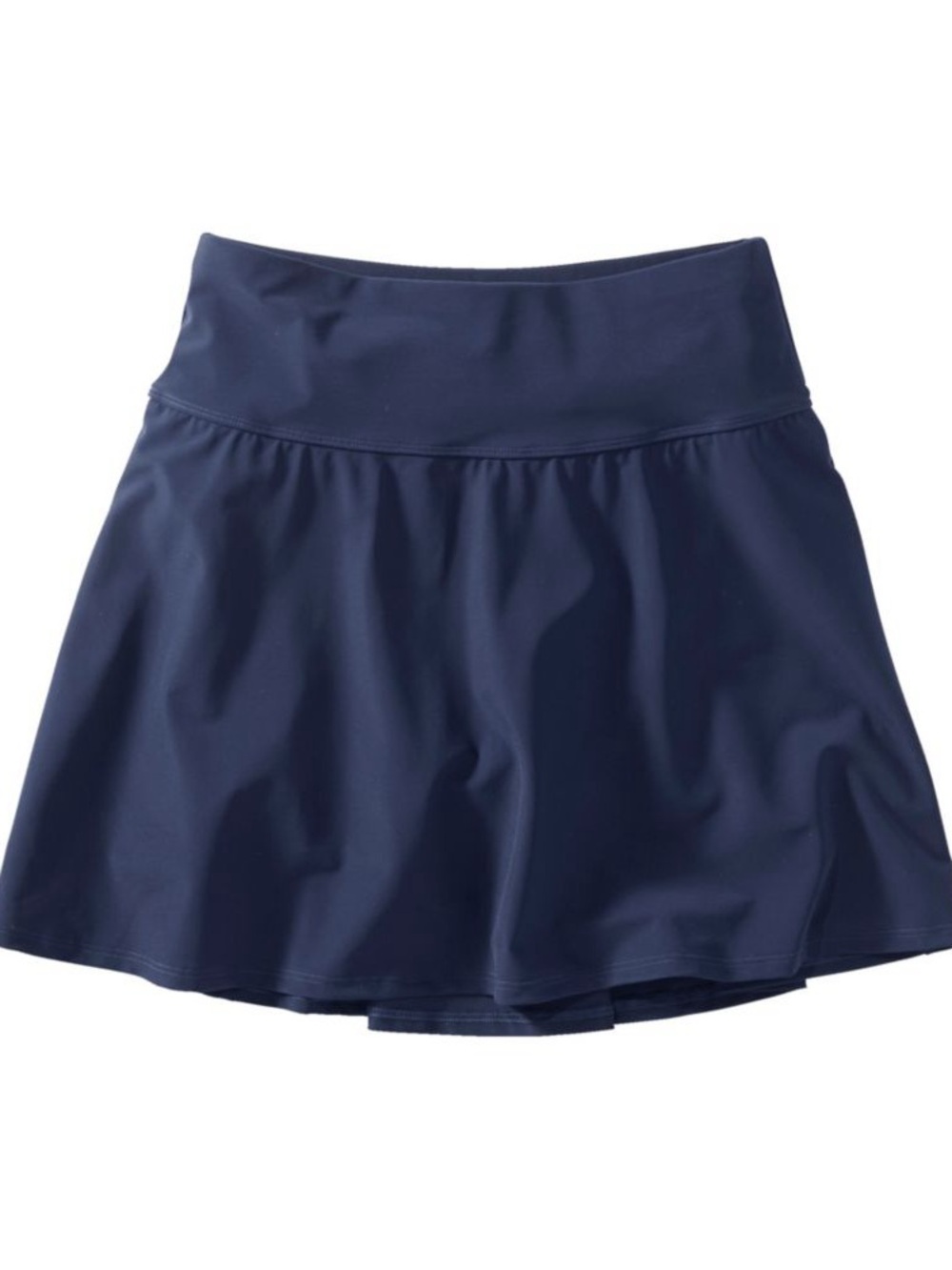 L.L. BEAN Navy SWIM SKIRT, High Waist, Flare and Pant Underwear